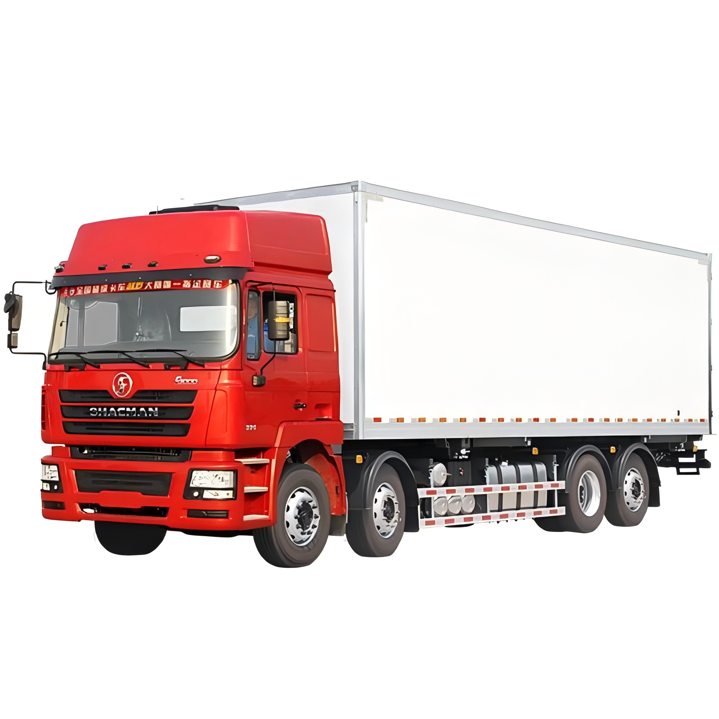 8x4 Box Cargo Truck